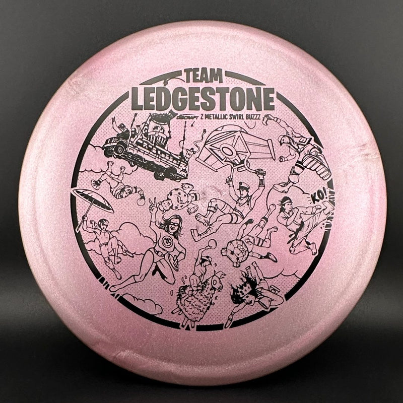 Load image into Gallery viewer, Z Swirl Metallic Buzzz - Team Ledgestone Fortnite 2023
