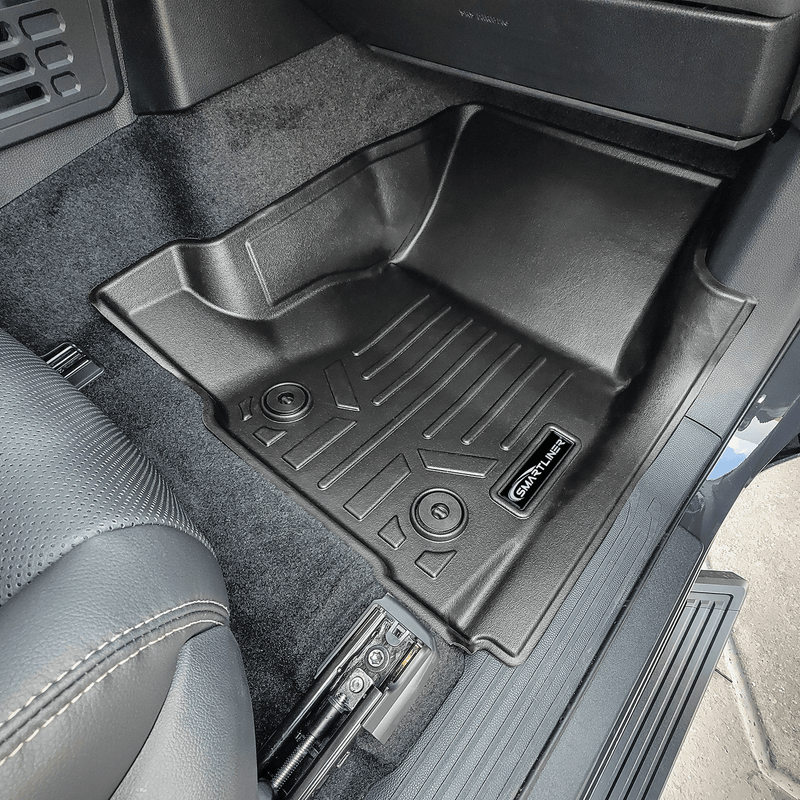 Load image into Gallery viewer, SMARTLINER All Weather Custom Fit Floor Liner Compatible With 2024-2025 Toyota Tacoma Hybrid Carpet Double Cab
