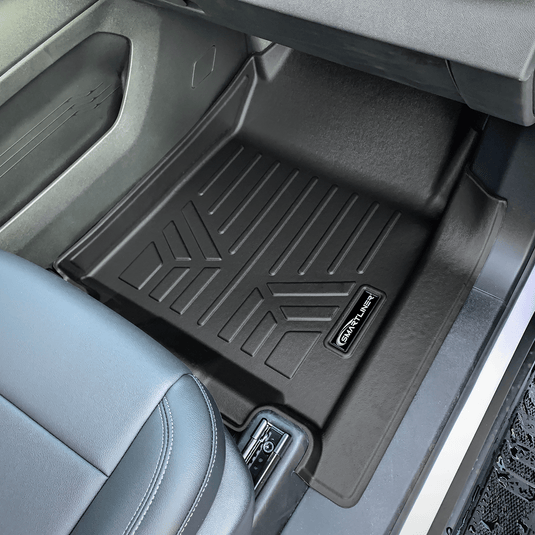 SMARTLINER Custom Fit Floor Mat Liner Set Compatible With 2025-2026 Chevrolet Silverado EV /GMC Sierra EV(Carpet Flooring)