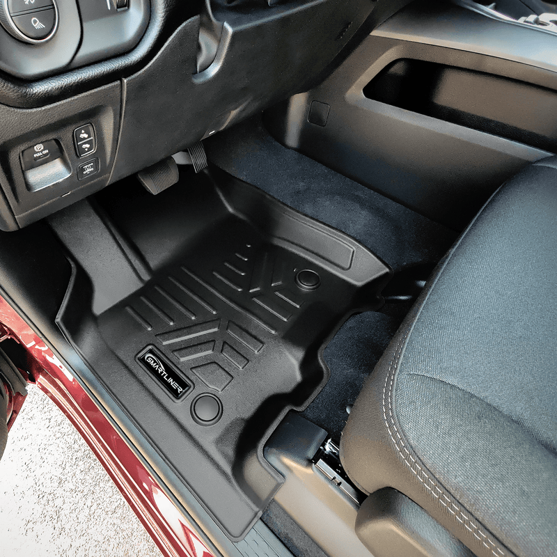 Load image into Gallery viewer, SmartCoverage™ Floor Liners For 2025-2026 Ram 1500 RHO Crew Cab with Rear Underseat Storage Box (1st Row Bucket)
