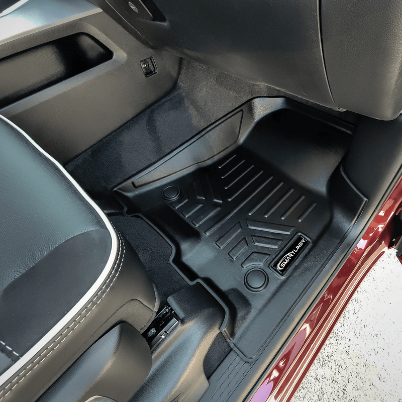 Load image into Gallery viewer, SmartCoverage™ Custom Fit Floor Liners For 2025-2026 Ram 1500 Crew Cab with Rear Underseat Storage Box
