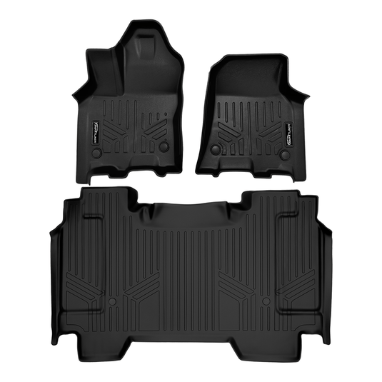 SmartCoverage™ Floor Liners For 2025-2026 Ram 1500 Crew Cab without Rear Underseat Storage Box (Bucket Seats)