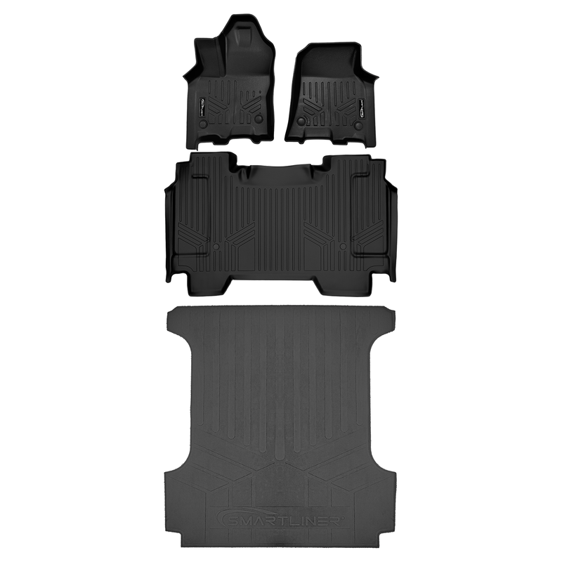 Load image into Gallery viewer, SmartCoverage™ Custom Fit Floor Liners For 2025-2026 Ram 1500 Crew Cab without Rear Underseat Storage Box

