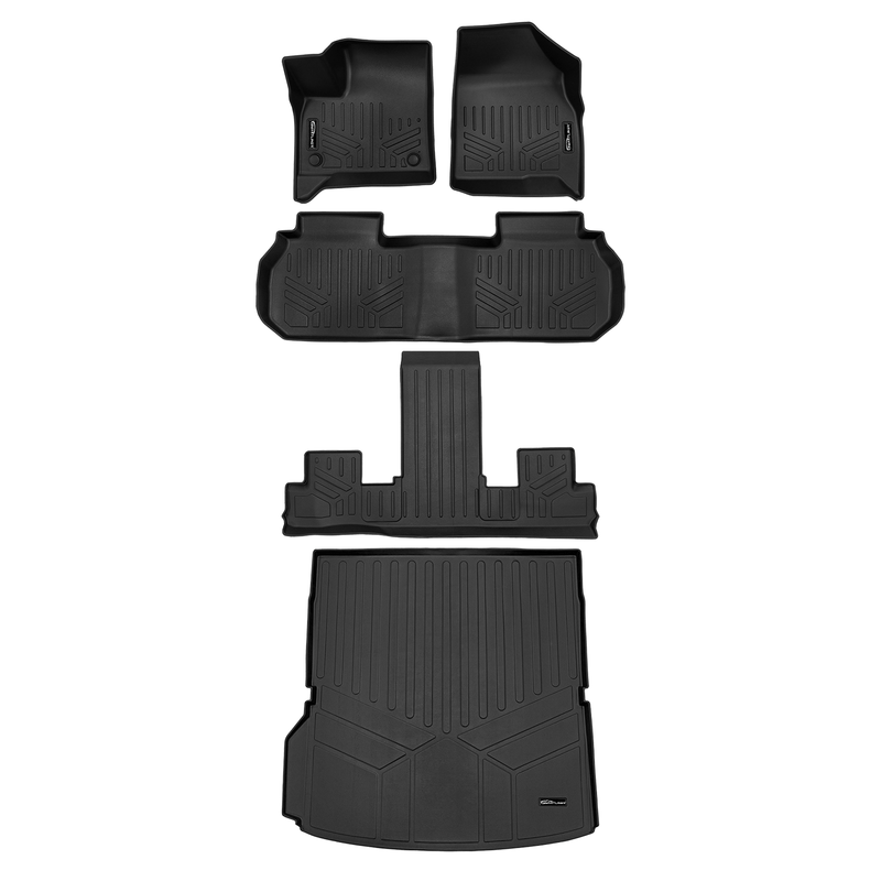 Load image into Gallery viewer, SMARTLINER Custom Fit Floor Liners For 2024-2026 GMC Acadia/Chevrolet Traverse/Buick Enclave with 2nd Row Bucket Seats
