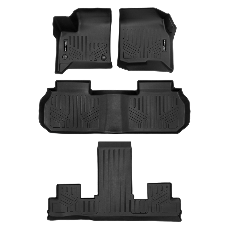 Load image into Gallery viewer, SMARTLINER Custom Fit Floor Liners For 2024-2026 GMC Acadia/Chevrolet Traverse/Buick Enclave with 2nd Row Bucket Seats
