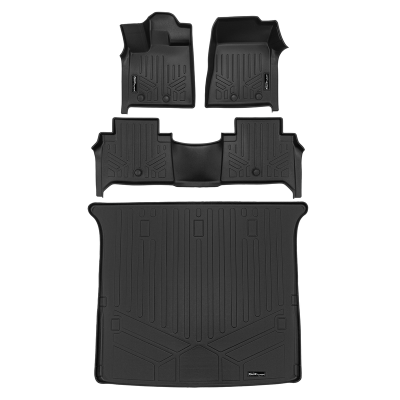 Load image into Gallery viewer, SMARTLINER Custom Fit Floor Liners For 2025 Infiniti QX80 and 2025 Nissan Armada Bucket Seats &amp; Center Console Only
