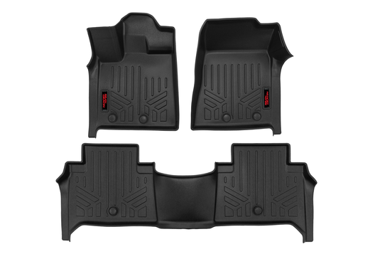 SMARTLINER Custom Fit Floor Liners For 2025 Infiniti QX80/2025 Nissan Armada Without Bucket Seats & Center Console Only