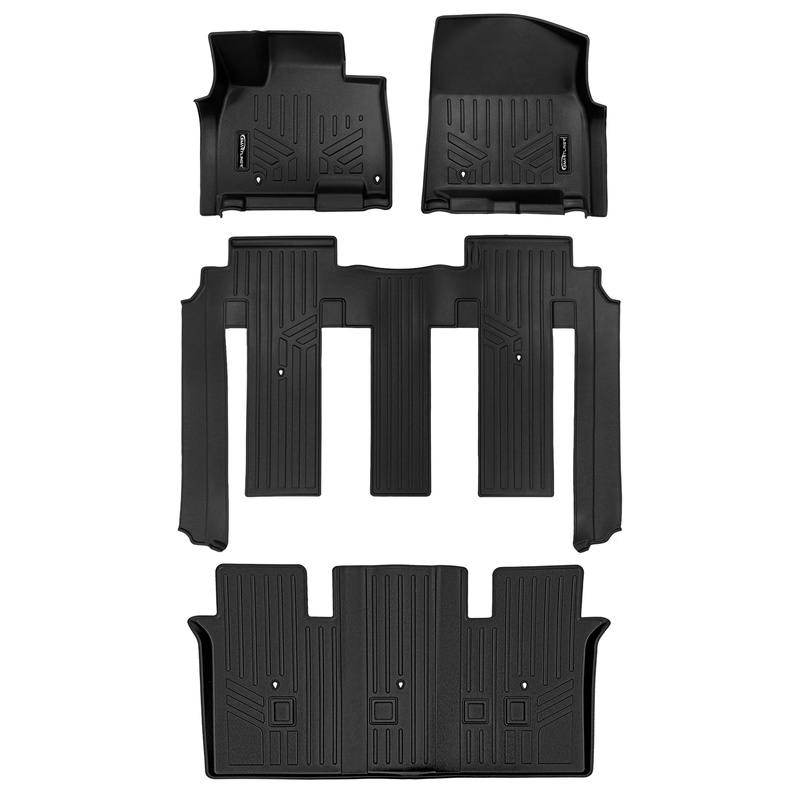 Load image into Gallery viewer, SMARTLINER Custom Fit Floor Liners For 2025-2026 Kia Carnival Hybrid (8 Passenger Models)
