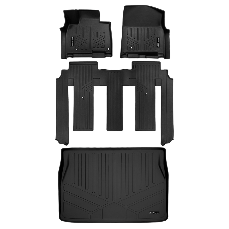 Load image into Gallery viewer, SMARTLINER Custom Fit Floor Liners For 2025-2026 Kia Carnival Hybrid (8 Passenger Models)
