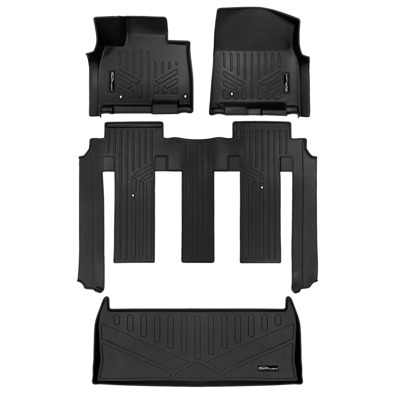 Load image into Gallery viewer, SMARTLINER Custom Fit Floor Liners For 2025-2026 Kia Carnival Hybrid (8 Passenger Models)
