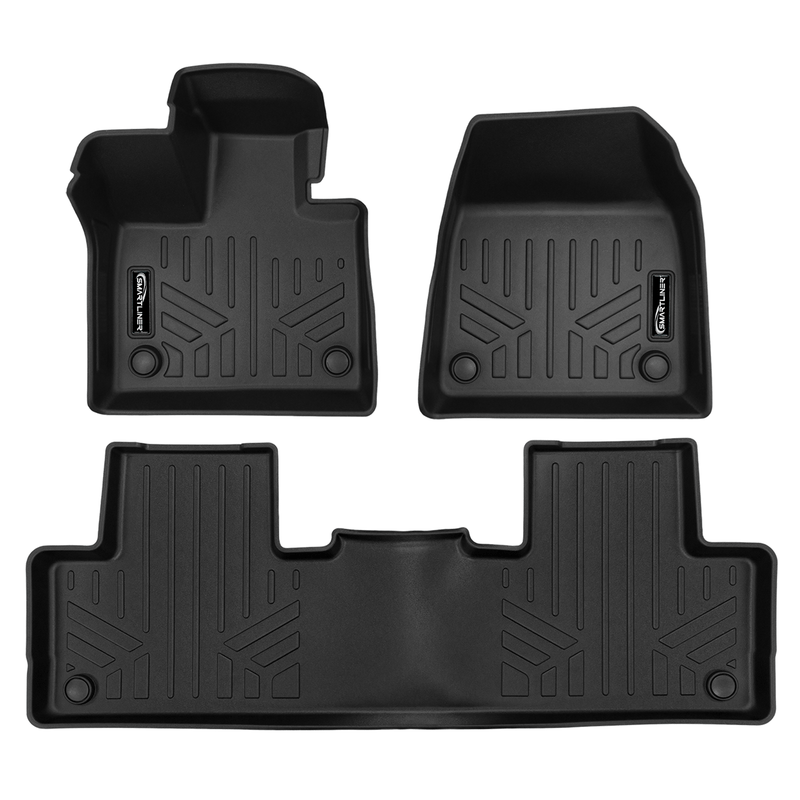 Load image into Gallery viewer, SMARTLINER Custom Fit Black For 2025 Volvo EX90 Electric. Fits 7 Passenger Model
