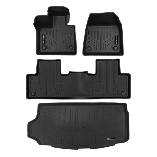 SMARTLINER Custom Fit Black For 2025 Volvo EX90 Electric. Fits 6 Passenger Model