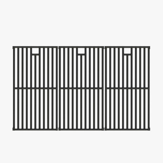 Cast iron grates for Monument Grills 4 burner