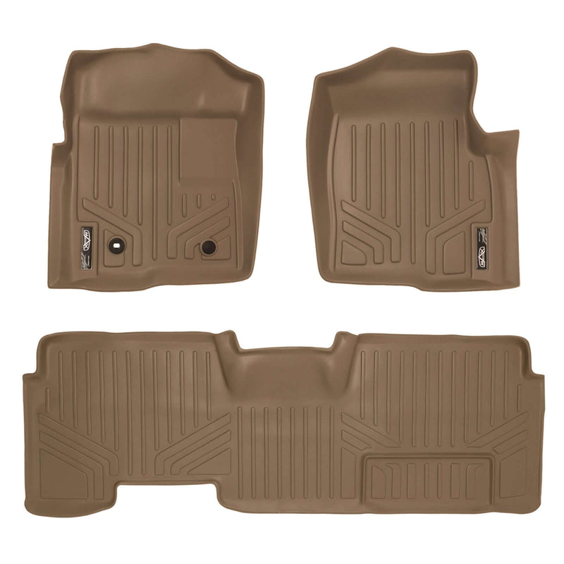 Load image into Gallery viewer, SMARTLINER Custom Fit Floor Liners For 2009-2010 Ford F-150 SuperCab with Flow-Through Center Console
