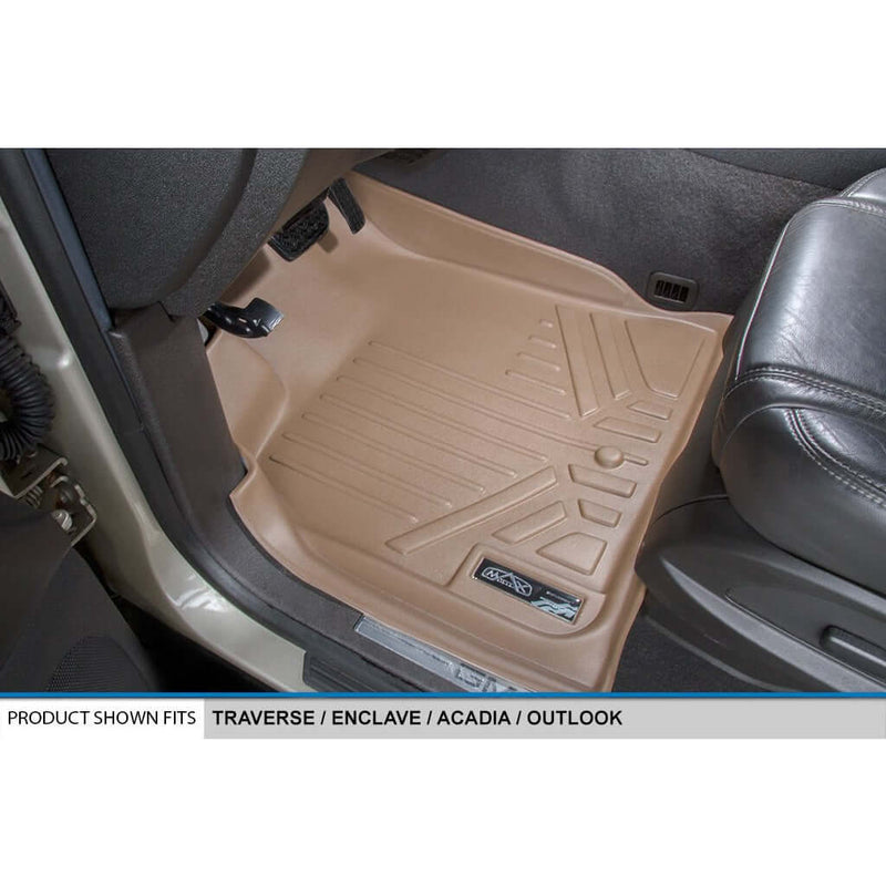 Load image into Gallery viewer, SMARTLINER Custom Fit Floor Liners For 2008 - 2017 Buick Enclave with 2nd Row Bucket Seats

