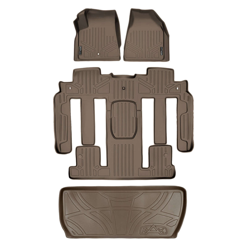 Load image into Gallery viewer, SMARTLINER Custom Fit Floor Liners For Traverse/Enclave with 2nd Row Bucket Seats
