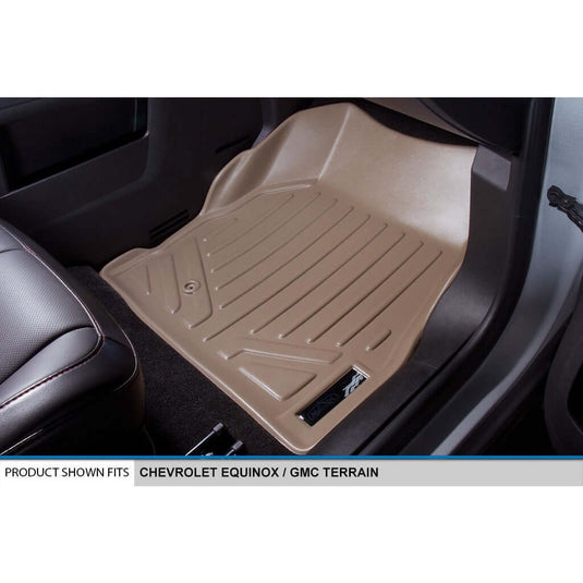 Smart Trim™ Custom Fit Floor Liners For 2010-2011 Equinox / Terrain (Dual Front Floor Hooks)
