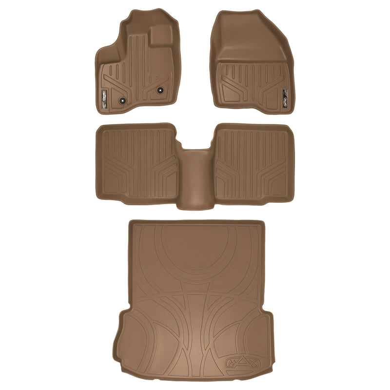 Load image into Gallery viewer, SMARTLINER Custom Fit Floor Liners For 2011-2014 Explorer (without 2nd Row Center Console)
