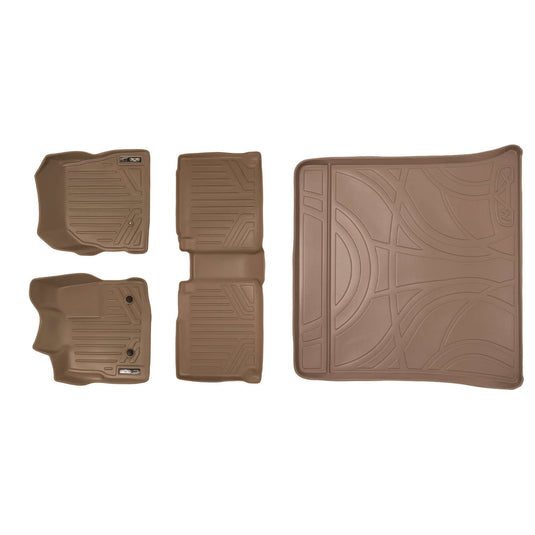 Smart Trim™ Custom Fit Floor Liners For 2011-2017 Chevy Equinox / GMC Terrain (with Dual Front Floor Posts)