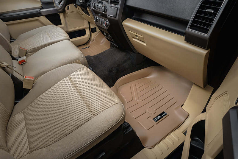 Load image into Gallery viewer, SMARTLINER Custom Fit Floor Liners For 2022-2025 Ford F-150 Lightning Only fits with 2nd Row Bucket seats without under seat fold-flat storage
