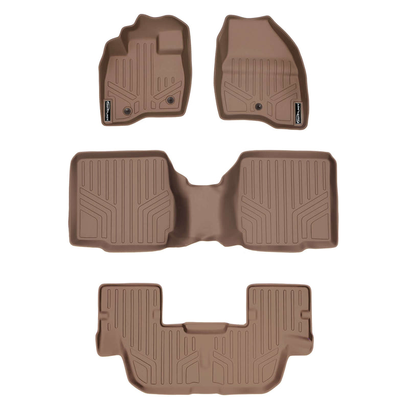 Load image into Gallery viewer, SMARTLINER Custom Fit Floor Liners For 2017-2019 Ford Explorer with 2nd Row Center Console
