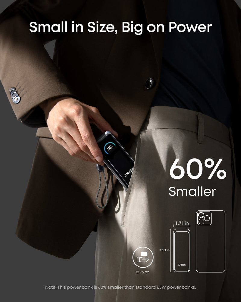 Load image into Gallery viewer, Anker Prime Power Bank (9.6K, 65W, Fusion)
