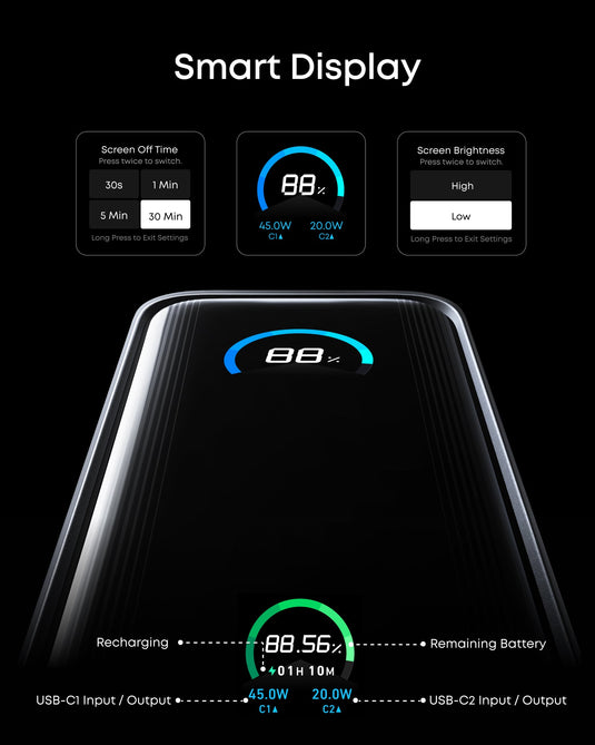 Anker Prime Power Bank (9.6K, 65W, Fusion)
