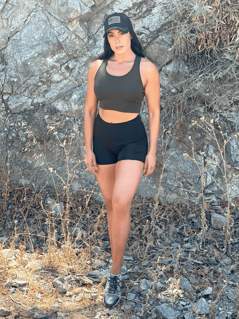 Load image into Gallery viewer, JupiterGear Racerback Lightweight Training Crop Tank Top
