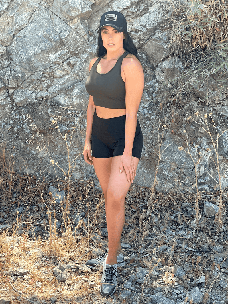 Load image into Gallery viewer, JupiterGear Racerback Lightweight Training Crop Tank Top
