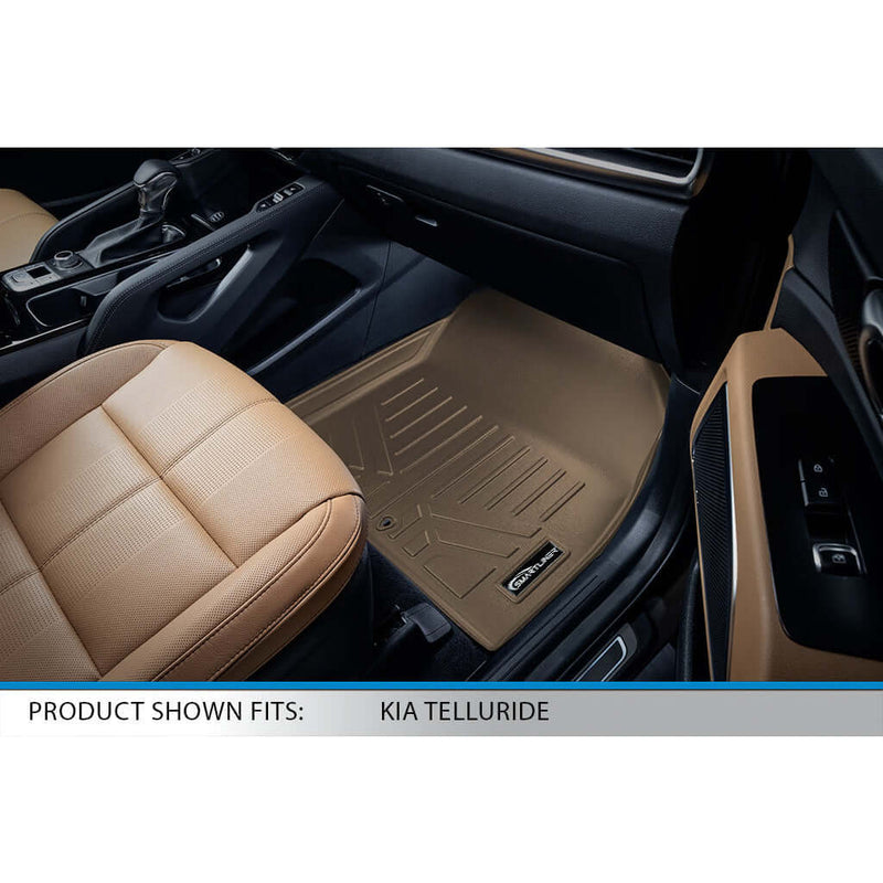 Load image into Gallery viewer, SMARTLINER Custom Fit Floor Liners For 2020-2025 Kia Telluride with 2nd Row Bucket Seats No Center Console and No In Between Coverage
