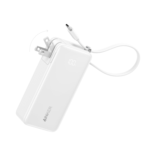 Anker Power Bank (10K, Fusion, Built-In Cable)