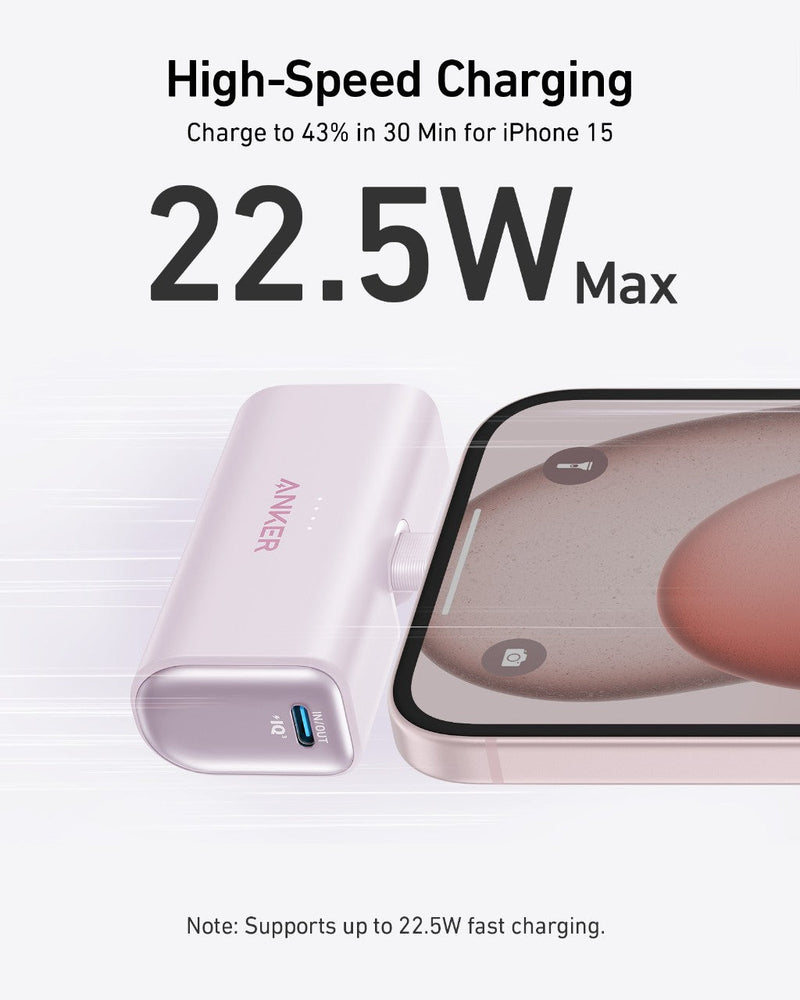 Load image into Gallery viewer, Anker Nano Power Bank (22.5W, Built-In USB-C Connector)
