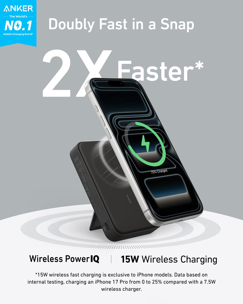 Load image into Gallery viewer, Anker MagGo Power Bank (10K)
