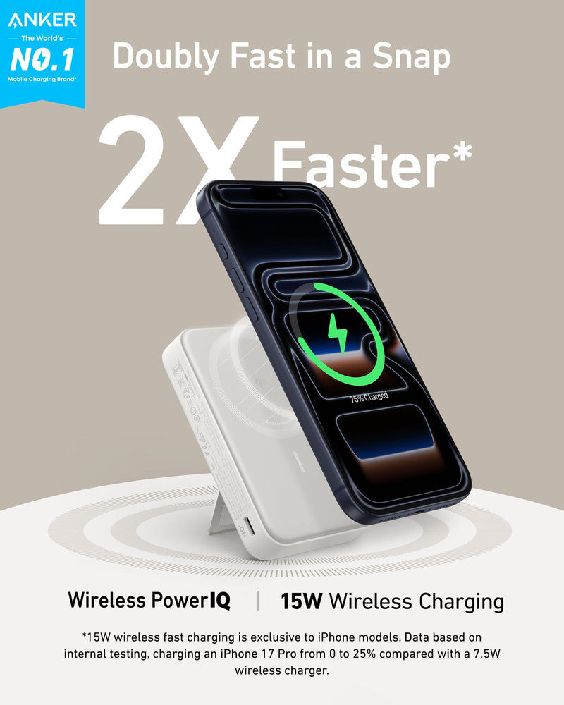 Load image into Gallery viewer, Anker MagGo Power Bank (10K)

