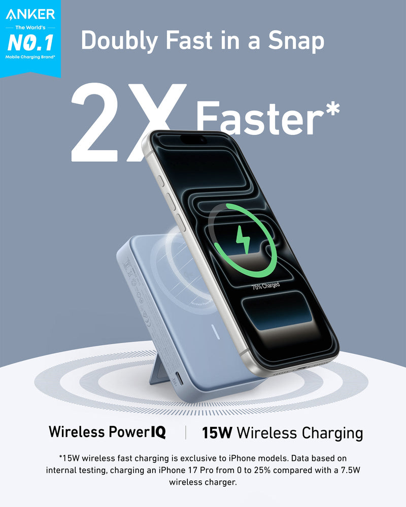 Load image into Gallery viewer, Anker MagGo Power Bank (10K)
