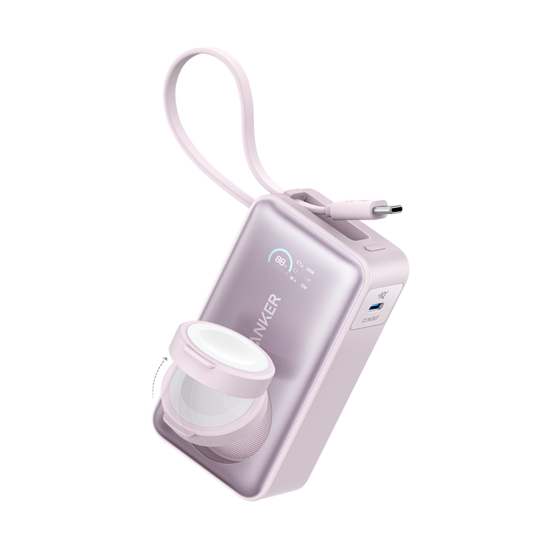 Load image into Gallery viewer, Anker MagGo Power Bank (10K, 35W, For Apple Watch)
