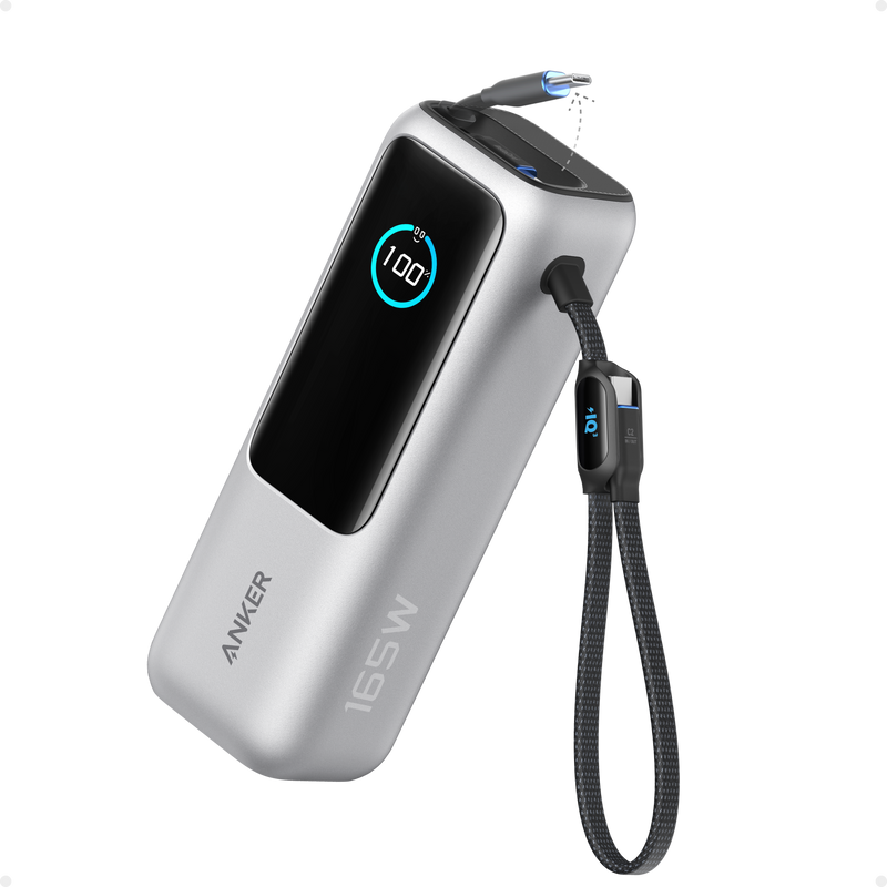 Load image into Gallery viewer, Anker Laptop Power Bank (25K, 165W, Built-In and Retractable Cables)
