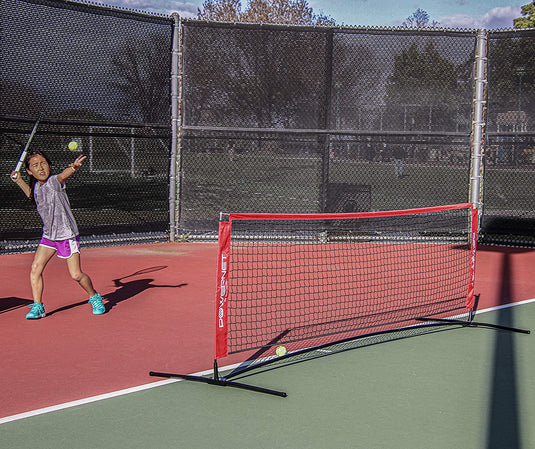 PowerNet Portable 10x3 Ft Net for Tennis Badminton Volleyball Pickellball (1050)