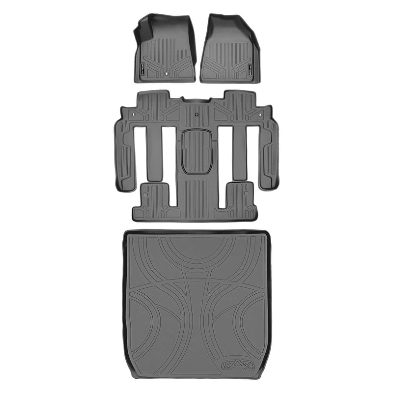 Load image into Gallery viewer, SMARTLINER Custom Fit Floor Liners For Traverse/Enclave with 2nd Row Bucket Seats
