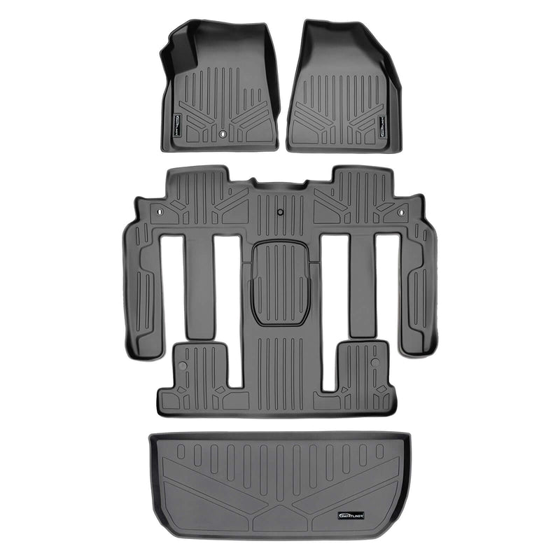Load image into Gallery viewer, SMARTLINER Custom Fit Floor Liners For Traverse/Enclave with 2nd Row Bucket Seats
