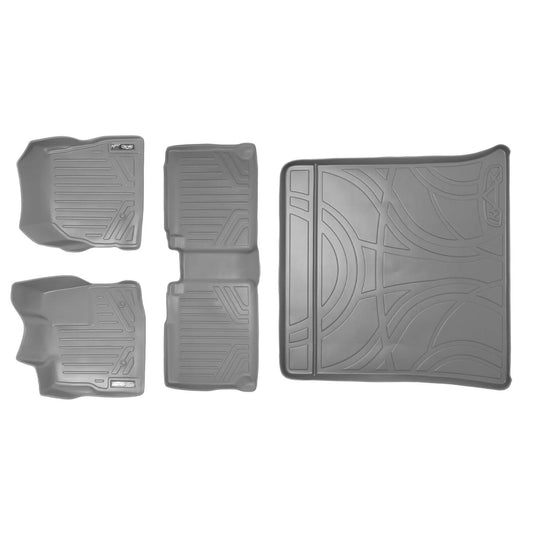 Smart Trim™ Custom Fit Floor Liners For 2010-2011 Equinox / Terrain (Dual Front Floor Hooks)