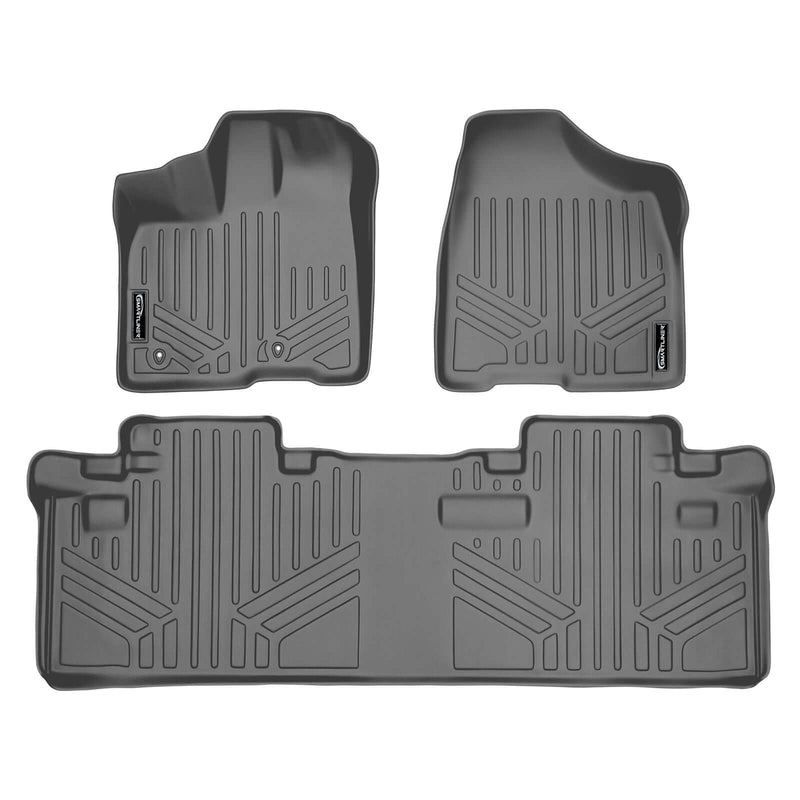 Load image into Gallery viewer, SMARTLINER Custom Fit Floor Liners For 2011-2012 Toyota (Sienna 8 Passenger Model)
