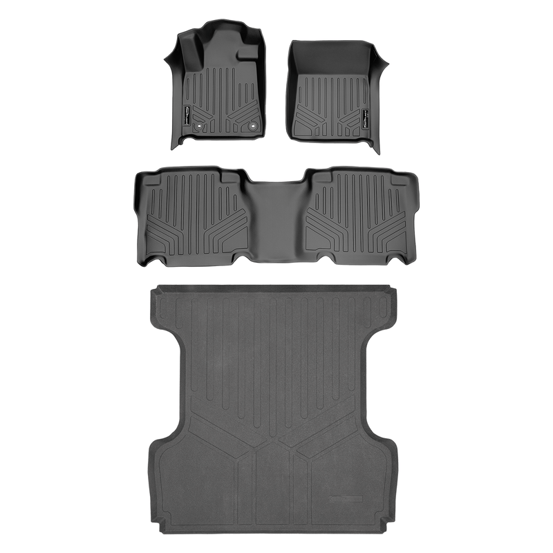 Load image into Gallery viewer, SMARTLINER Custom Fit Floor Liners For 2012-2013 Toyota Tundra CrewMax Cab
