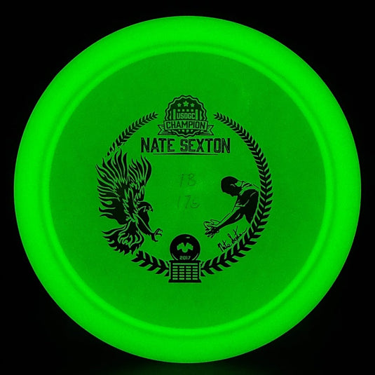2017 Glow Champion Firebird (Penned) - Nate Sexton Bottom Stamp - Mint Seafoam Blue