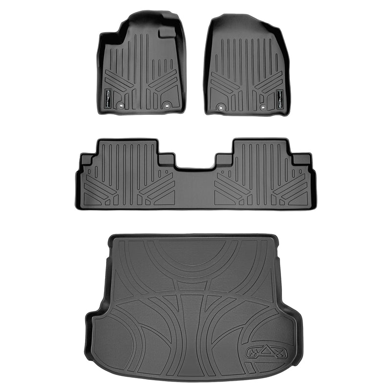 Load image into Gallery viewer, SMARTLINER Custom Fit Floor Liners For 2013-2015 Lexus RX (First Row Twist type Rings)
