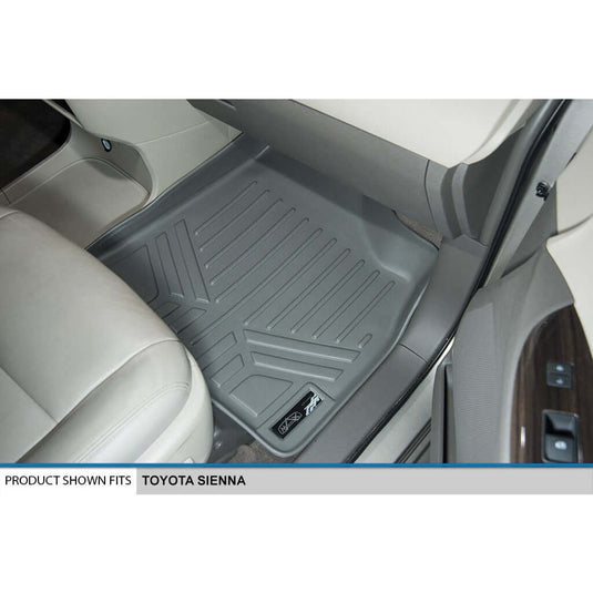 SMARTLINER Custom Fit Floor Liners For 2013-2020 Toyota Sienna (8 Passenger Model)