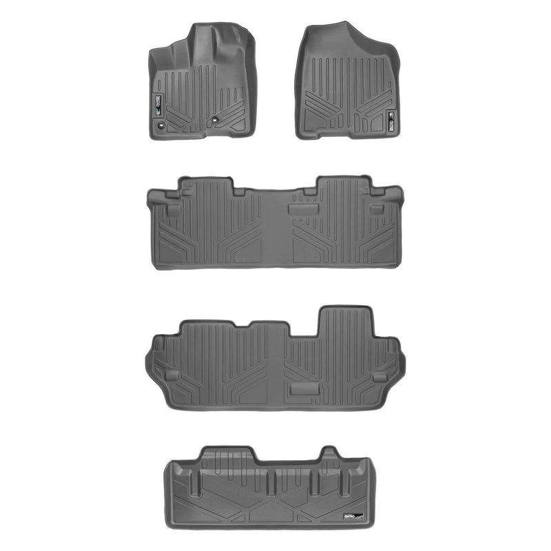 Load image into Gallery viewer, SMARTLINER Custom Fit Floor Liners For 2013-2020 Toyota Sienna (8 Passenger Model)
