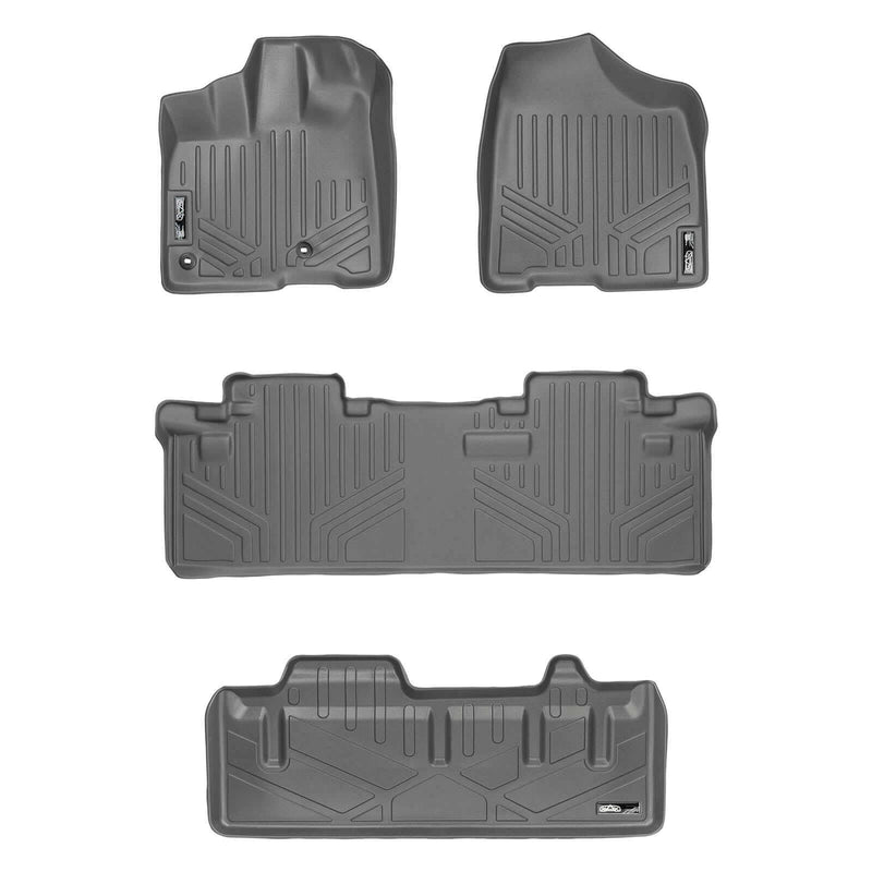 Load image into Gallery viewer, SMARTLINER Custom Fit Floor Liners For 2013-2020 Toyota Sienna (8 Passenger Model)
