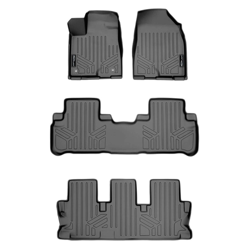 Load image into Gallery viewer, SMARTLINER Custom Fit Floor Liners For 2014-2019 Toyota Highlander (with 2nd Row Bench Seat)
