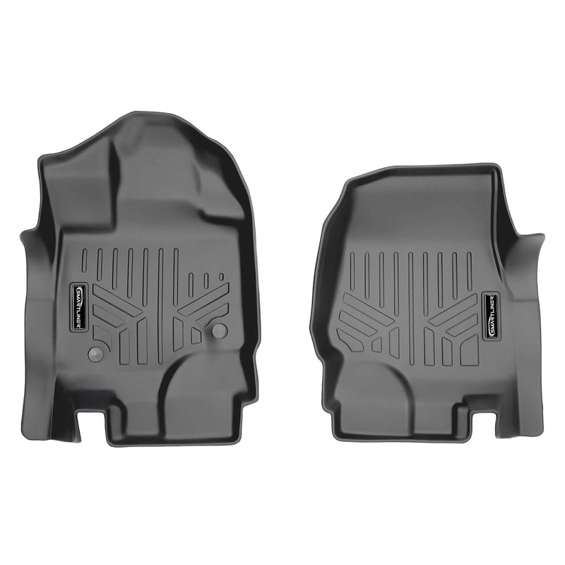 Load image into Gallery viewer, SmartCoverage™ Floor Liners For 2015-2026 Ford F-150 SuperCrew Cab with 1st Row Bench (No OTH) Carpet with 2nd Rear Underseat Storage
